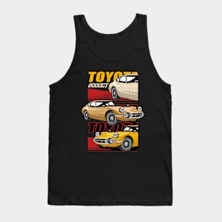 Toyota 2000GT JDM Car Tank Top